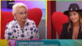 Carmen Barbieri y Karina Mazzocco se dijeron de todo en vivo: desde “no soltás” hasta “me estás volviendo loca”