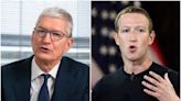 The rivalry between Mark Zuckerberg and Tim Cook has been going on for years. Here's what they are fighting about now.