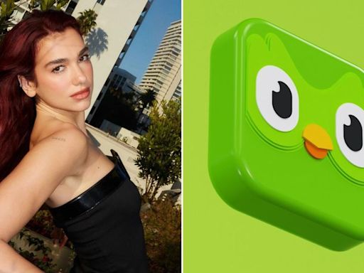 Duolingo se fusiona con Dua Lipa y actualiza su foto de perfil