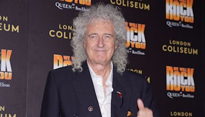 Brian May and Myleene Klass among stars casting ballots on election day