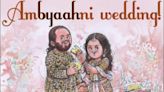 Amul shares a sweet cartoon congratulating Anant Ambani and Radhika Merchant on their wedding