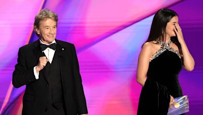 Martin Short Tells Selena Gomez 'I Got You, Baby' at 2024 Emmys