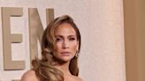 Jennifer Lopez Nailed the Rosette Trend in a Baby Pink Gown at the 2024 Golden Globes