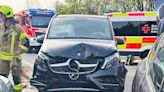 Harry Kane's children involved in three-car crash in Germany