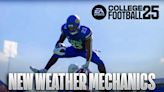 EA College Football 25 - Weather Will Heavily Impact Gameplay