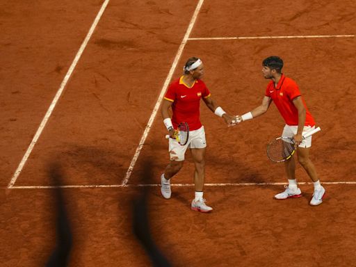 Rafael Nadal and Carlos Alcaraz start the Paris Olympics with a doubles victory