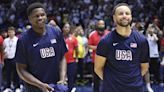 Steph hilariously goads Ant into challenging U.S. table tennis team
