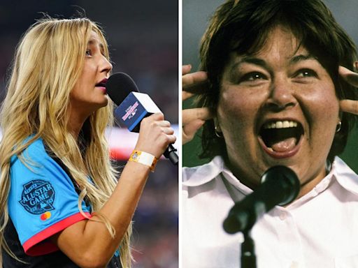 Roseanne Barr rushes to Ingrid Andress' defense after drunken national anthem meltdown: "Hardest In The World" To Sing