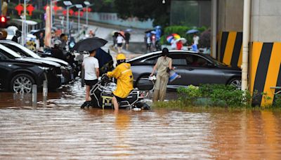 Las fuertes precipitaciones en China dejan al menos cuatro muertos y tres desaparecidos