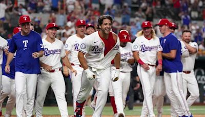 Josh Smith sends Texas Rangers into frenzy with extra innings walk-off homer vs. Astros