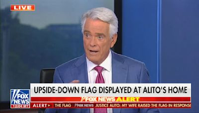 Fox’s John Roberts Criticizes ‘Left-Wing Media’ Outrage Over Samuel Alito’s Wife Raising ‘Stop the Steal’ Flag