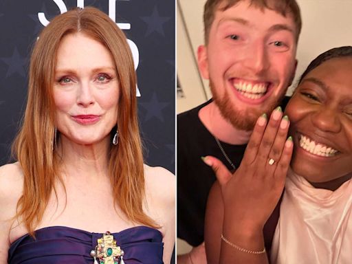 Julianne Moore’s Son Caleb Engaged to Longtime Girlfriend Kibriyaá Morgan: 'We Love You'