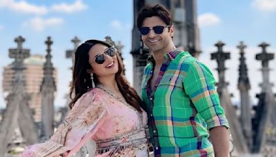 Divyanka Tripathi and Vivek Dahiya recreate Shah Rukh Khan-Kajol starrer DDLJ's iconic song in Switzerland; WATCH