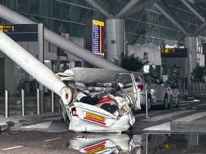 One killed, six injured after portion of roof collapses at Delhi airport