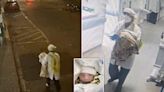 Video shows female 'doctor' leaving hospital with three-hour-old baby