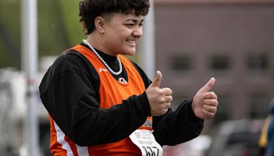 West High’s one-year wonder dominates girls shot put to highlight Day 1 of state track and field championships