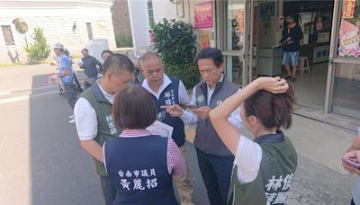 林俊憲結合20名綠營議員跑行程 力爭下屆台南市長