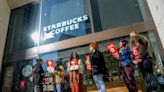 Starbucks employees protest 'unfair' labor practices nationwide on Red Cup Day