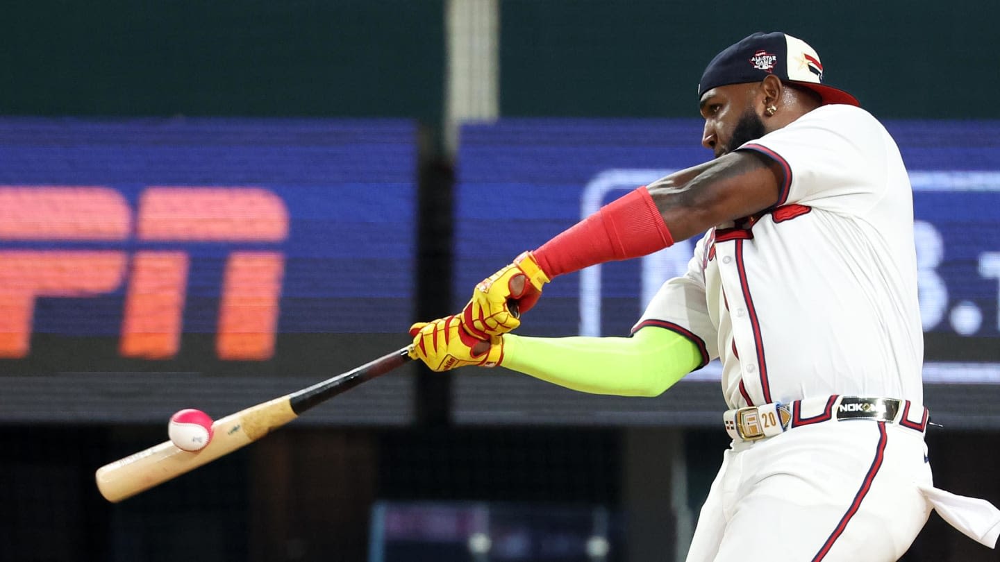 Marcell Ozuna Eliminated Early from Home Run Derby Despite Moon-shot HR