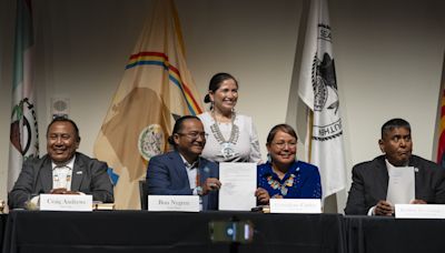 Arizona tribes sign landmark settlement to bring water and land to communities