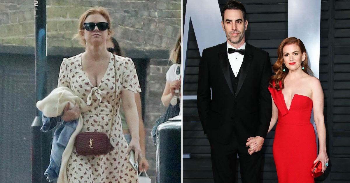 Isla Fisher Seen Without Her Wedding Ring After Shocking Split From Sacha Baron Cohen: Photos