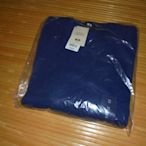 日本 UNIQLO 針織 毛衣 小羊毛混紡 V領 針織衫  藍色 現貨 SIZE:M號