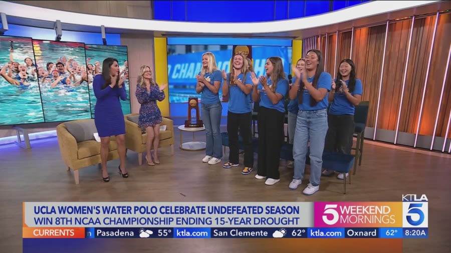 UCLA Women’s Water Polo team become NCAA champions