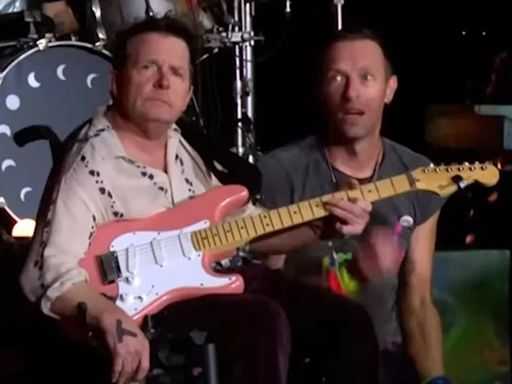 Michael J. Fox comenta show com Coldplay: 'Incrível para cara***'