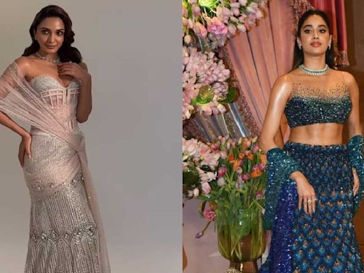 Kiara Advani and Janhvi Kapoor bring mermaid silhouettes back with a bang at Anant Ambani-Radhika Merchant’s sangeet