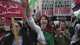 Pro-Palestinian demonstrators across Europe step out in support of ceasefire