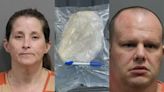 2 charged with trafficking meth after being pulled over with pounds of drugs in car