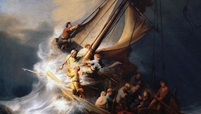 失竊的林布蘭唯一海景作品《加利利海上的風暴》