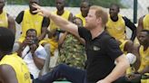 Prince Harry plays sit-down volleyball on Nigeria visit with Meghan