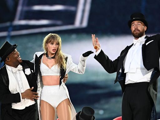 Travis Kelce Says It Was His Idea To Join Taylor Swift Onstage For Eras Tour Cameo