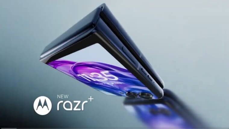 Leaked Motorola Razr 50 Ultra video shows off the telephoto camera and AI features