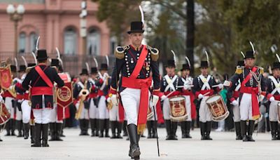 Los regimientos Granaderos, Patricios e Iriarte realizarán un nuevo cambio de guardia en Plaza de Mayo