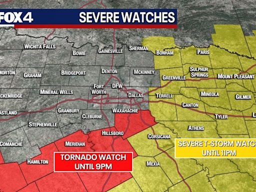 Dallas Weather: Tornado Watch canceled for majority of North Texas