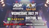 7/19 AEW Dynamite To Be Held At TD Garden