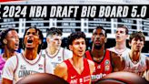 2024 NBA Draft Big Board 5.0: Zaccharie Risacher leads final top 100 rankings