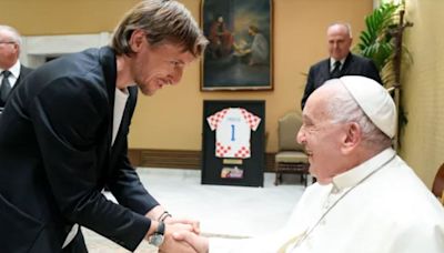 El Papa Francisco tuvo un encuentro con la selección de Croacia y “los presionó” para que ganen la Eurocopa