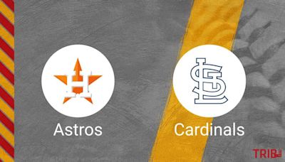 How to Pick the Astros vs. Cardinals Game with Odds, Betting Line and Stats – June 3