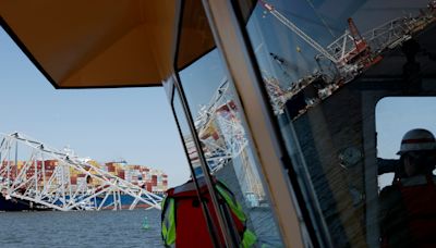 Royal Caribbean and Carnival Cruise ships leave from Baltimore for the first time since the collapse of the Key Bridge