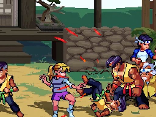 The 80s Karate Kid movies are getting a 16-bit-style beat-'em-up in September