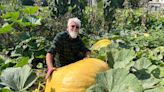 Oh my gourd! That's a big pumpkin