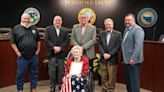 Caldwell County Board of Commissioners gifts Centenarian Award