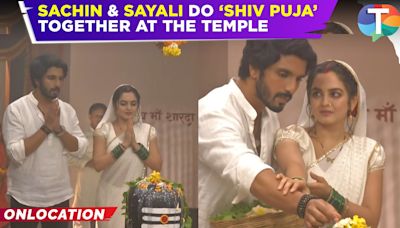 Udne Ki Aasha update: Sayali is delighted as she performs 'Shiv Puja' with Sachin at the temple