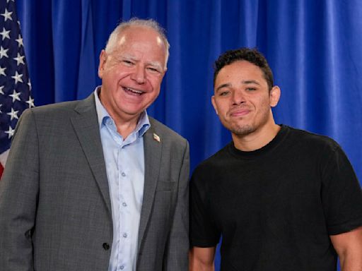 Tim Walz and Anthony Ramos Talk High School Theater Programs and How ‘Hamilton’ Helped Drive Voter Registration (EXCLUSIVE)