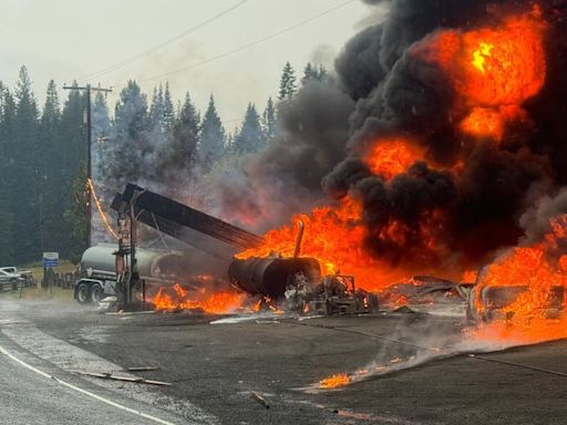 Explosion at an Idaho gas station leaves two critically injured and others presumed dead