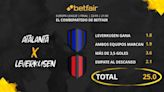 Atalanta BC vs. Bayer Leverkusen: Combipartido de Betfair a cuota 25.0