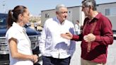 Claudia Sheinbaum y AMLO se reúnen con Américo Villareal en Tamaulipas